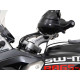 Rehausseur avec déport SW-Motech BARBACK +20/-30 BMW R1200GS 08-12