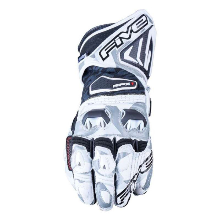Gants moto racing Five RFX1 REPLICA Camo White