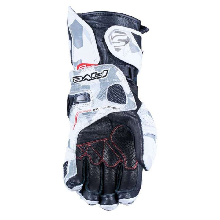 Gants moto racing Five RFX1 REPLICA Camo White