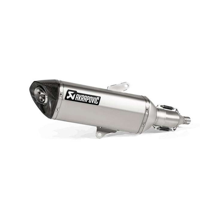 Stainless steel Akrapovic muffler Honda FORZA 300 18-