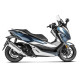 Stainless steel Akrapovic muffler Honda FORZA 300 18-
