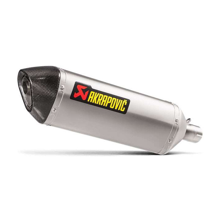 Akrapovic Titanium approved muffler Kawasaki Versys X-300 17-