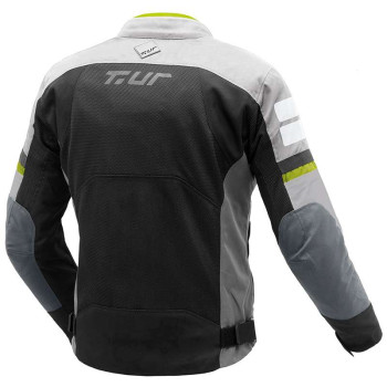 Veste moto T.UR ETNA HYDROSCUD Black/Ice