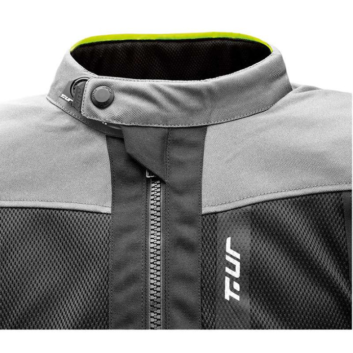 Veste moto T.UR ETNA HYDROSCUD Black/Ice
