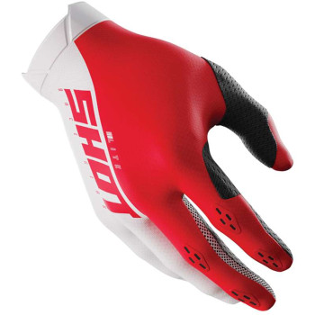 Gants moto cross Shot LITE RED