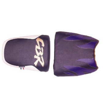 Housse de selle Bagster (2052K) Marine/Blanc/Bleu De Chine/Lettres Or Honda CBR900 98 Housse de selle Bagster (2052K) Marine/Blanc/Bleu De Chine/Lettres Or Honda CBR900 98