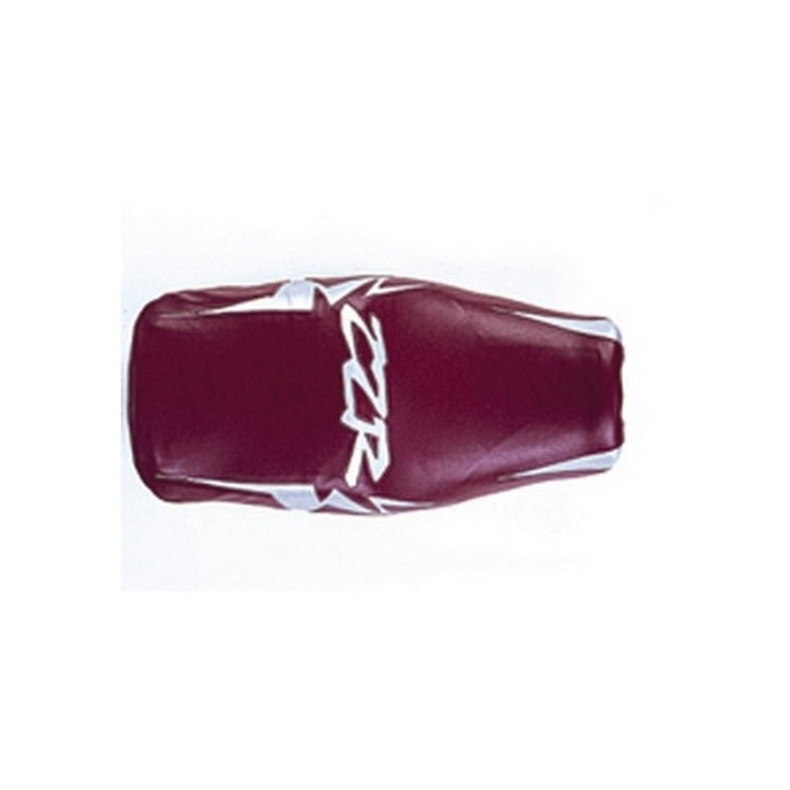 Housse de selle Bagster (2024K) Bordeaux Fonce/Argent/Lettres Argent Kawasaki ZZR600 96