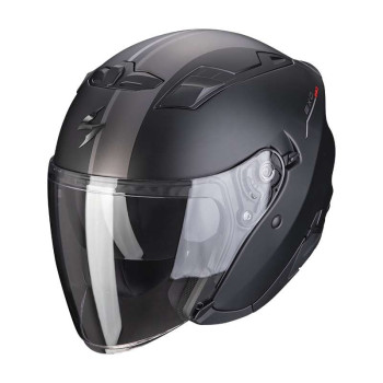 Scorpion EXO-230 SR matte black / silver motorcycle helmet