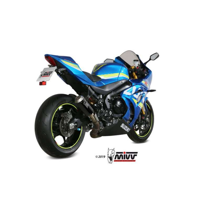 Silencieux Mivv MK3 Carbone (S.050.SM3C) Suzuki GSX-R1000/R