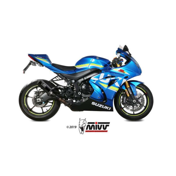 Silencieux Mivv MK3 Carbone (S.050.SM3C) Suzuki GSX-R1000/R