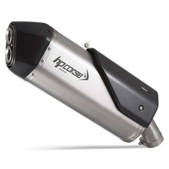 Authorized silencers HP Corse SPS CARBON 350 SATIN Aprilia TUAREG 660