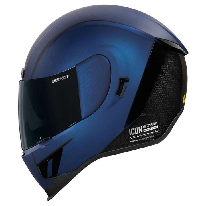 Casque moto Icon AIRFORM MIPS COUNTERSTRIKE Bleu