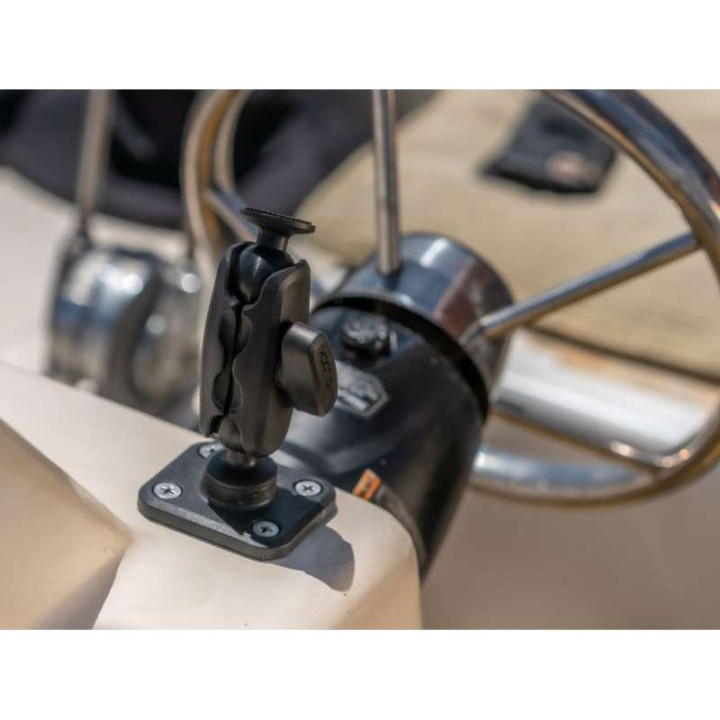 Base Quad Lock 360 Rectangle flat 4 holes