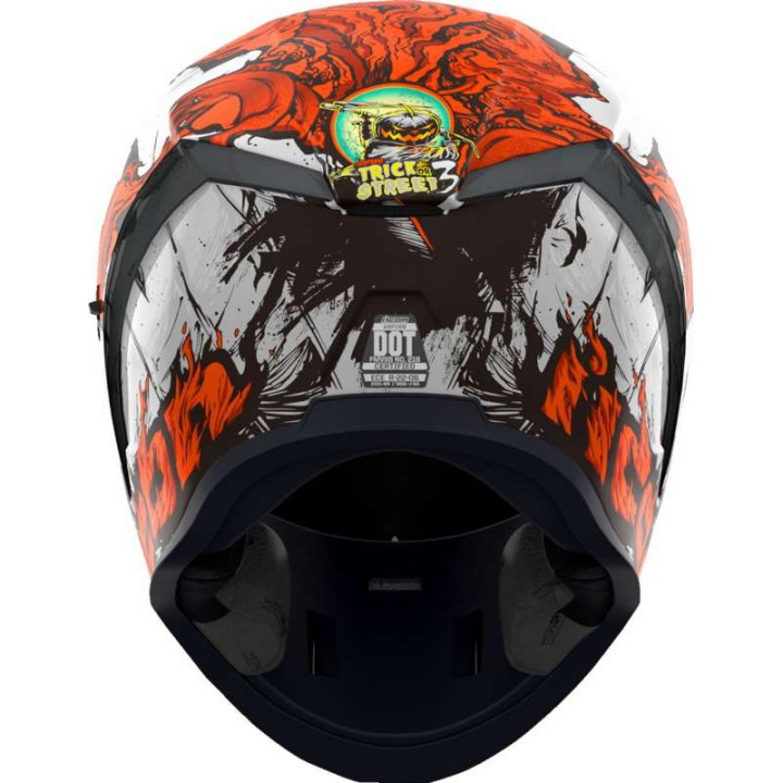 Icon AIRFORM TRICK OR STREET 3 White motorcycle helmet
