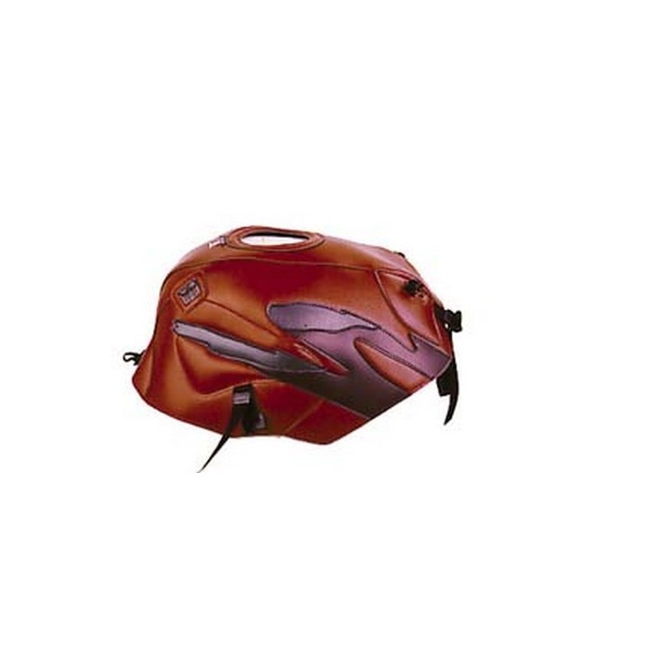 Tapis de réservoir Bagster rouge/bordeaux fonce/anthracite (1276N) Honda CB500/CB500 S