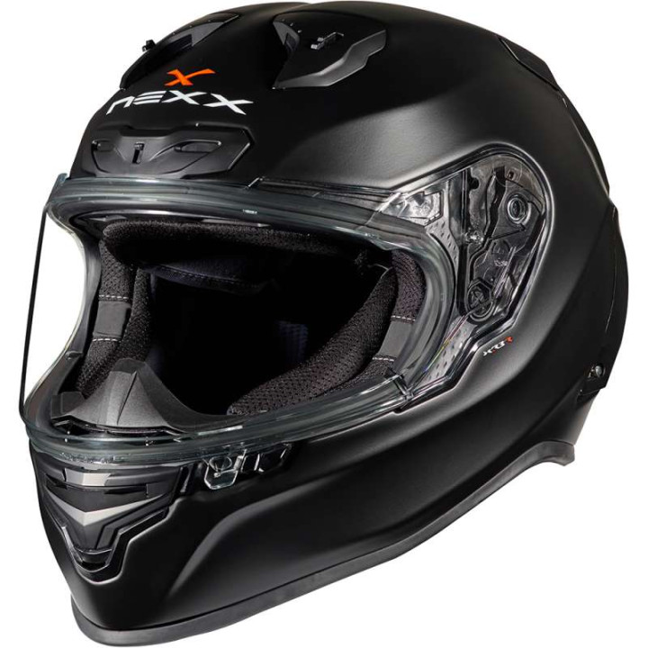 Casque moto Nexx X.R3R PLAIN 22.06 Noir mat