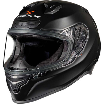 Nexx X.R3R PLAIN 22.06 matte black motorcycle helmet