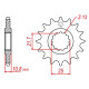 Pignon JT 17 teeth not 525 type 1586