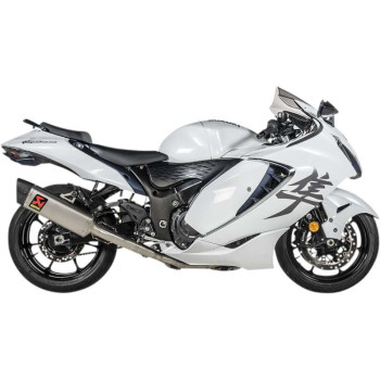 Complete AKRAPOVIC RACING Titanium line Suzuki GSX1340R Hayabusa (S-S13R1-APLT)