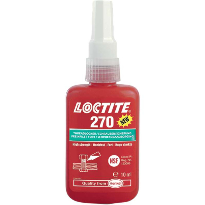 LOCTITE 270 heavy-duty threadlocker 10ml green