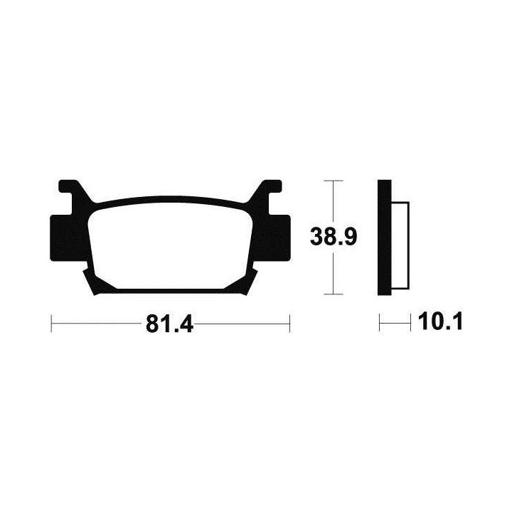 BENDIX MO329 Sintered Metal Brake Pads