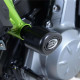 Tampons de protection R&G AERO (CP0416BL) Kawasaki Z650