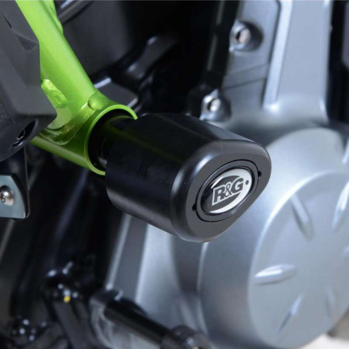 Tampons de protection R&G AERO (CP0416BL) Kawasaki Z650