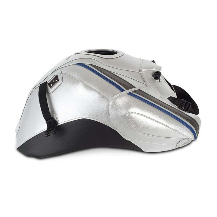 Bagster tank mat silver gray/space deco/blue trim (1602M) Yamaha FZ8 N