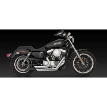 Ligne complète Vance & Hines SHORTSHOTS chromé (17219) Harley SPORTSTER 04-13