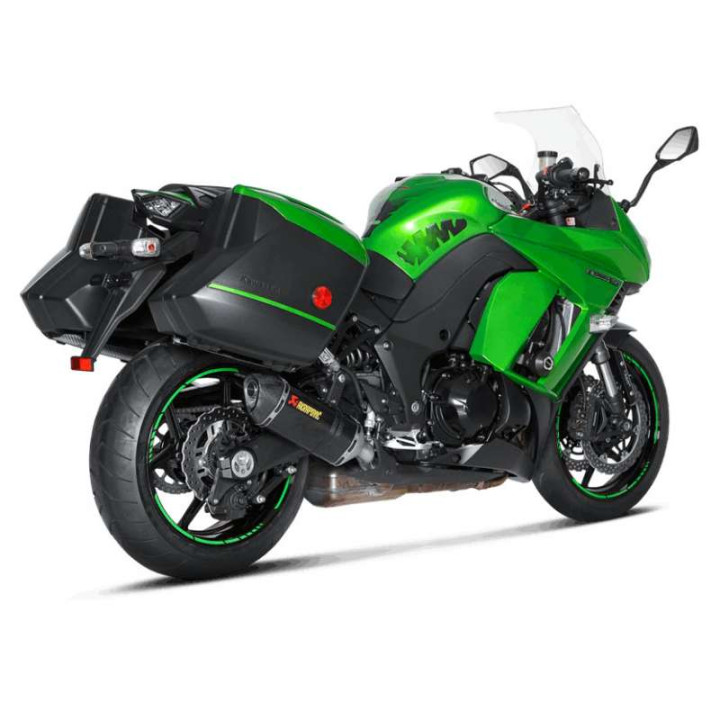 Akrapovic Carbon approved muffler Kawasaki Z1000SX 14-