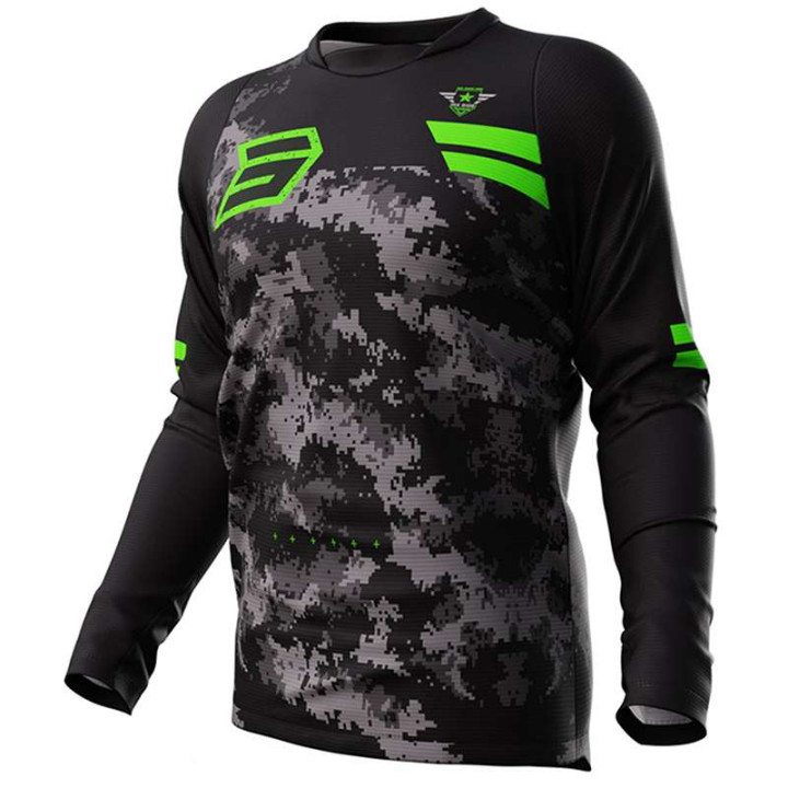 Shot DEVO ARMY GREEN motocross jersey