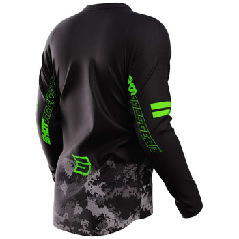 Maillot moto cross Shot DEVO ARMY GREEN