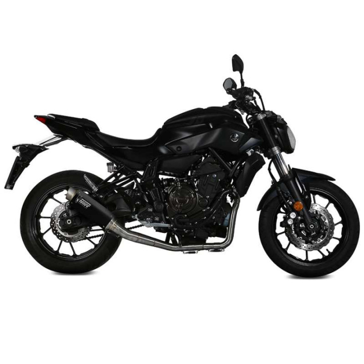 Complete line Mivv GP PRO Inox black (Y.045.LXBP) Yamaha MT-07