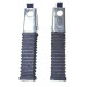 Repose-pieds moto Bihr rectangulaires 10mm