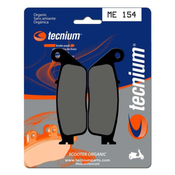 Plaquettes de frein organique Tecnium ME154