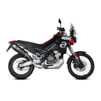 Approved Mivv SPEED EDGE stainless steel muffler, black (A.017.LRB) Aprilia Tuareg 660
