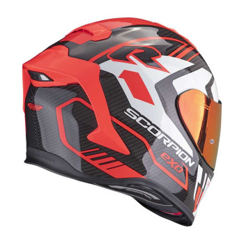 Casque Scorpion EXO-R1 EVO CARBON AIR SUPRA NOIR / ROUGE