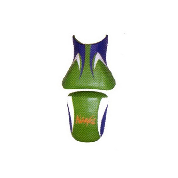 Housse de selle Bagster (2090D) Vert/Bleu De Chine/Blanc/Lettres Mastic Kawasaki ZX6 R 98