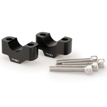 Rehausseur universel pour guidon 25mm Puig (20667) +20mm