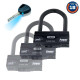 Antivol moto SRA U ABUS Granit Power 58/140HB III 100x84 S'ENTROUVRANT