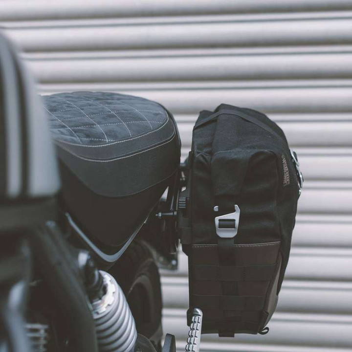Sacoche latérale gauche SW-Motech LEGEND GEAR LC1 BLACK EDITION 9.8L (système SLC)