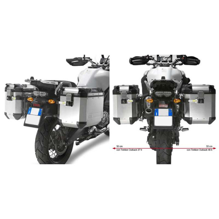 Support valises Givi MONOKEY CAM-SIDE (PL2119CAM) Yamaha XT1200Z Super Ténéré