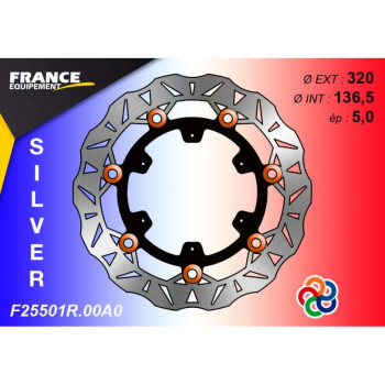 Kit freinage avant FE disques pétales + plaquettes AP Racing KTM Adventure/Super Adventure