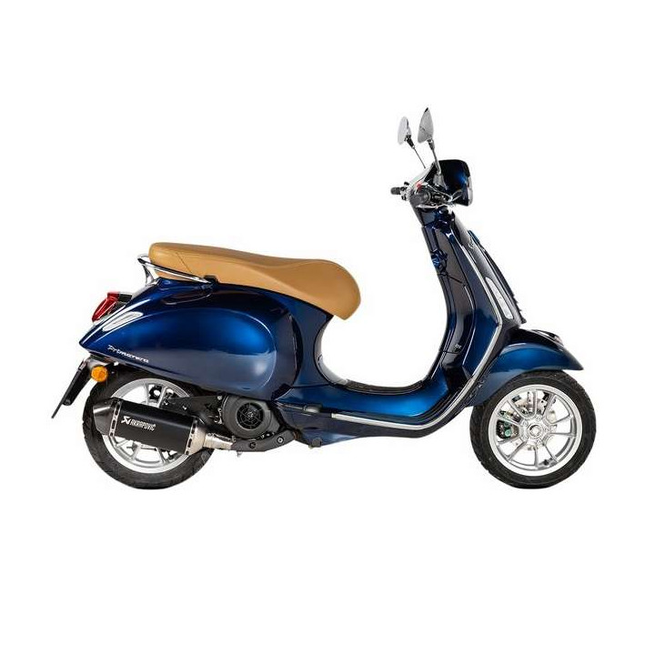 Silencieux homologué Akrapovic Inox Piaggio Vespa Sprint/Primavera (S-VE125SO3-HZBL)