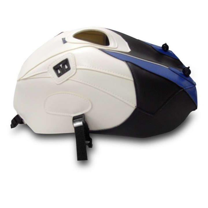 Bagster tank mat blue/black/white/carbon tips (1584K) BMW S1000RR HP4