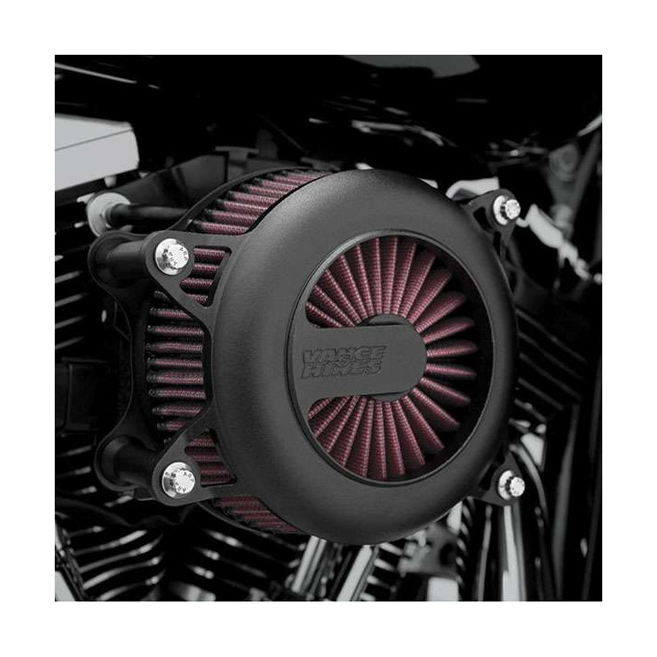 Filtre à air Vance&Hines VO2 ROGUE BLACK (40073) Harley DYNA / SOFTAIL 99-17