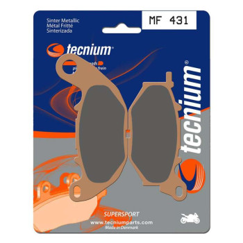 Plaquettes de frein métal fritté Tecnium MF431