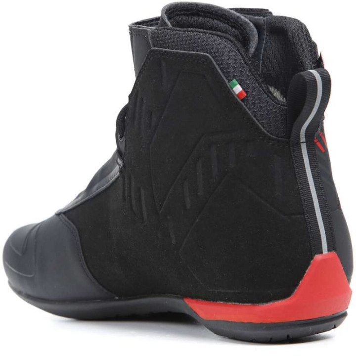 Baskets moto TCX R04D WP Noir/Rouge