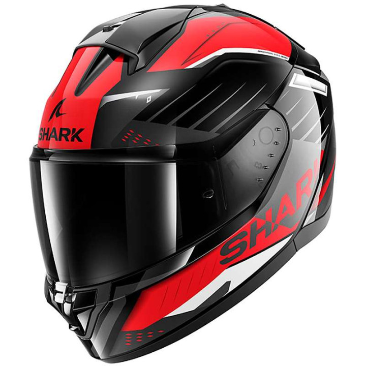 Casque moto Shark RIDILL 2 BERSEK Noir / Rouge