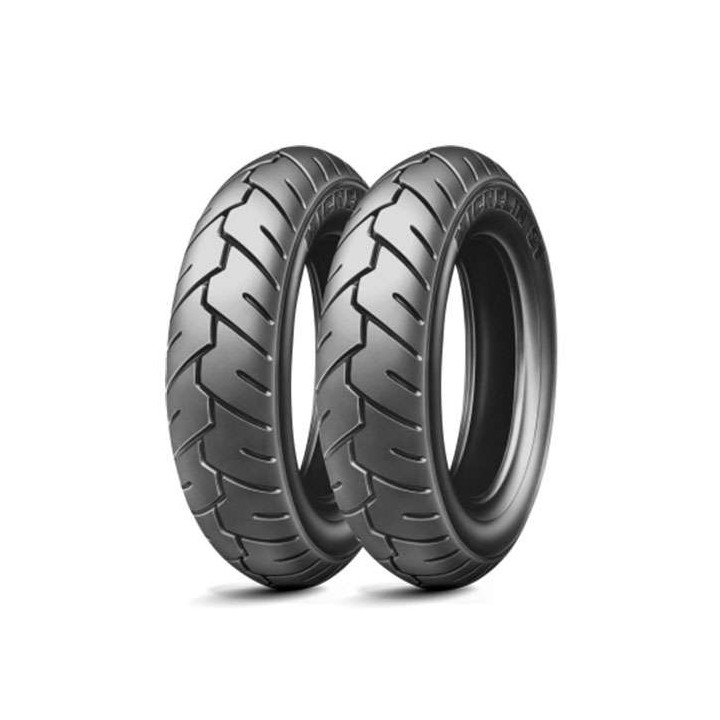 Pneu avant/arrière Michelin S1 80/100-10 46J